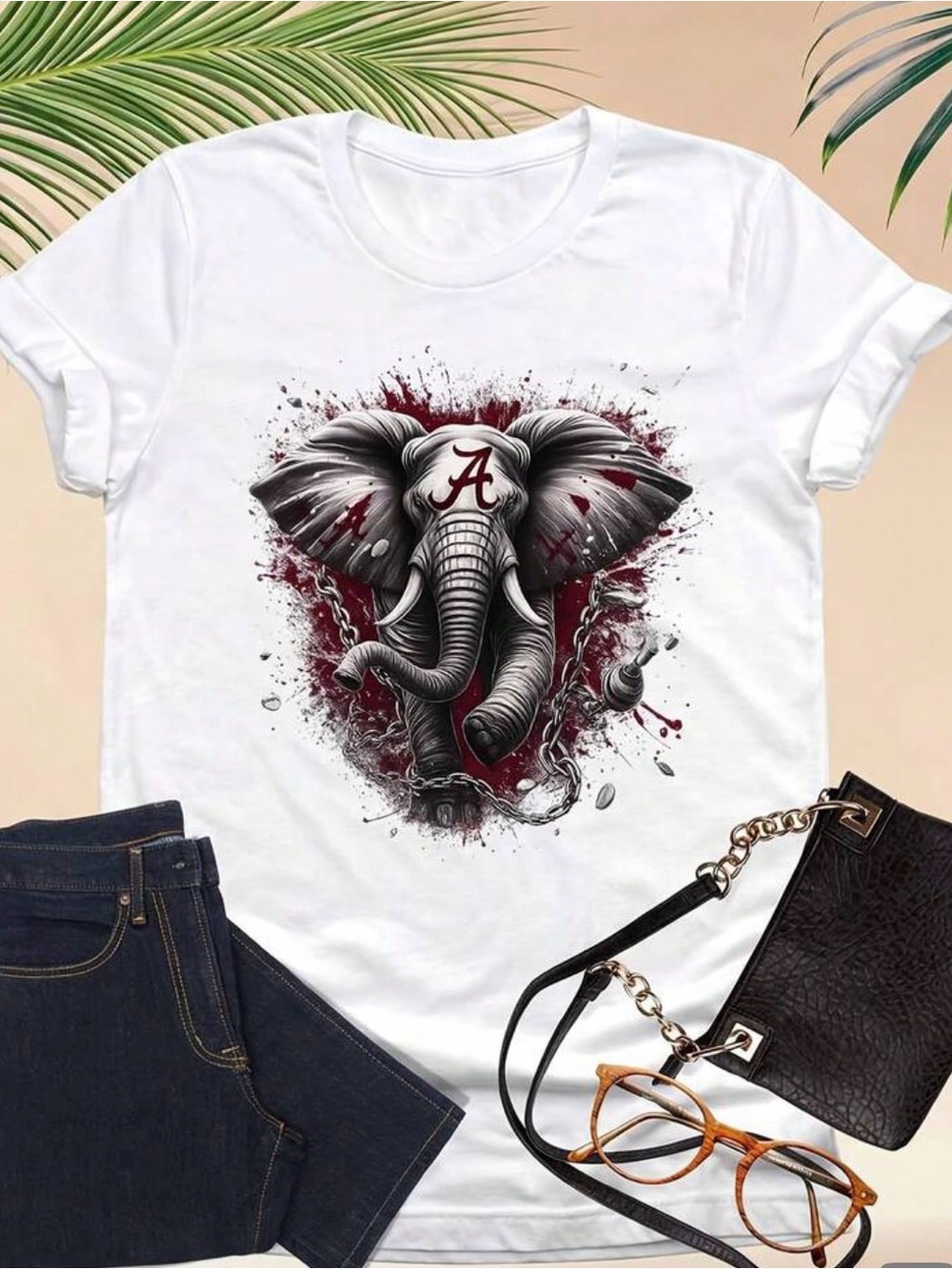 NEW- University of Alabama Women's Crimson Tide Tee
